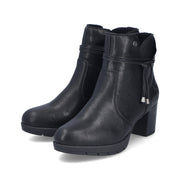 Rieker 77667-00 Ankle Boot-Black