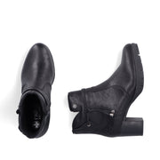Rieker 77667-00 Ankle Boot-Black