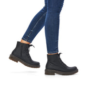 Rieker 78240 Ankle Boot-Black