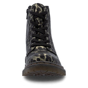 Rieker 78240-90 Ankle Boot-Black Leopard