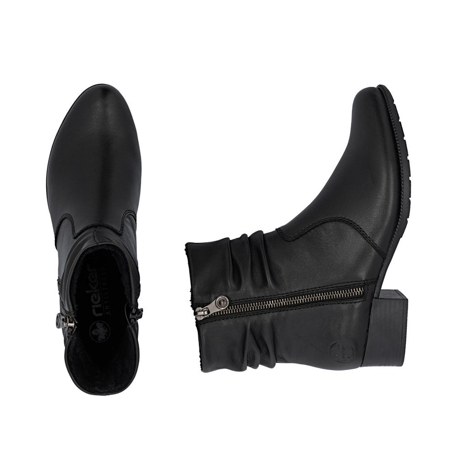 Rieker 78656 Ankle Boot-Black