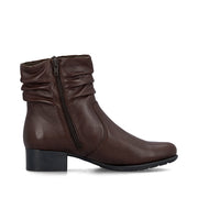 Rieker 78656 Ankle Boot-Brown