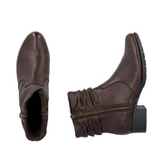 Rieker 78656 Ankle Boot-Brown