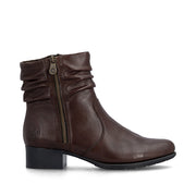 Rieker 78656 Ankle Boot-Brown