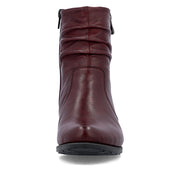 Rieker 78656 Ankle Boot-Wine