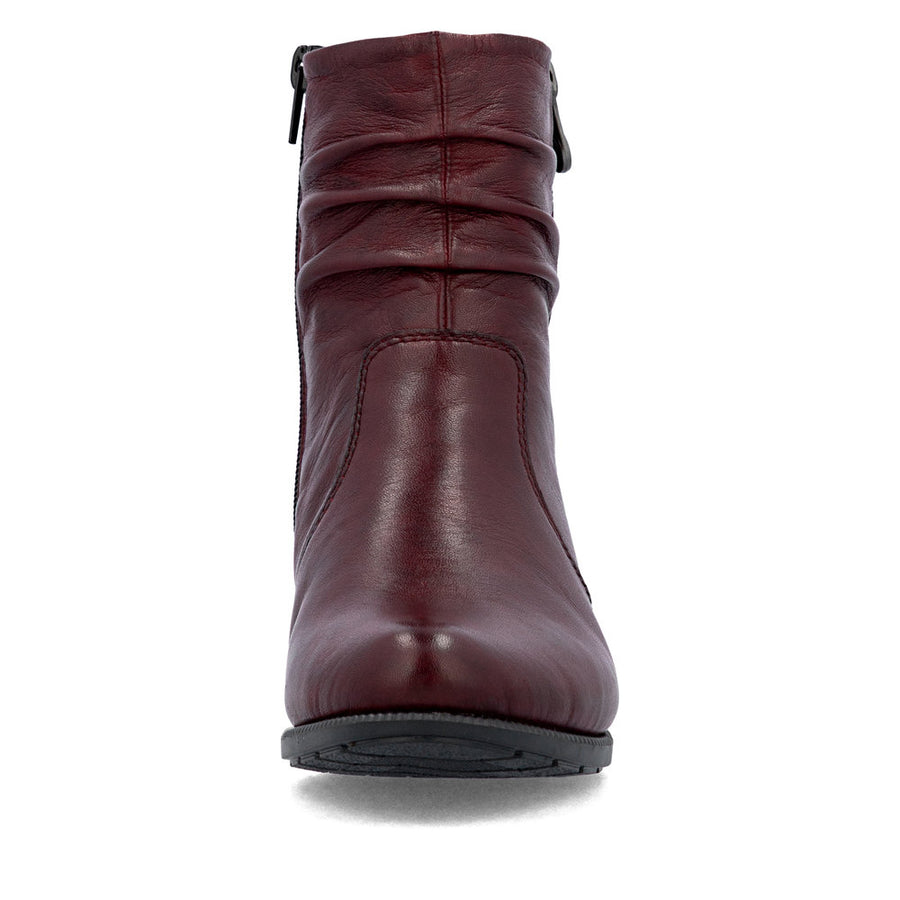 Rieker 78656 Ankle Boot-Wine