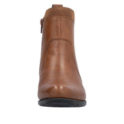 Rieker 78658 Ankle Boot-Tan