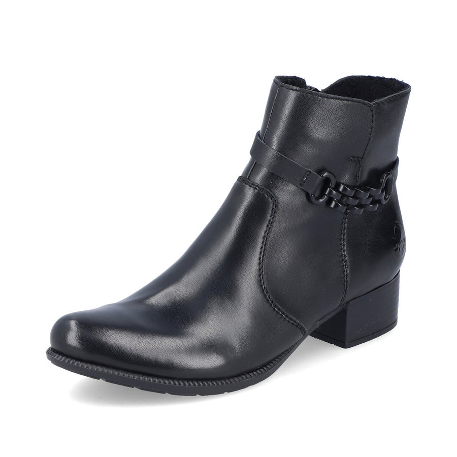 Rieker 78676 Ankle Boots-Black