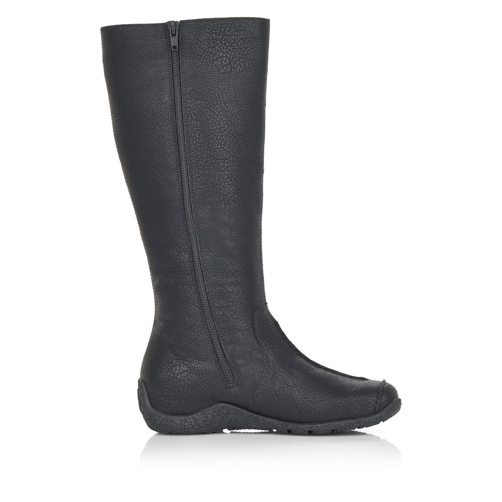 Rieker 79953 Long Boots-Black