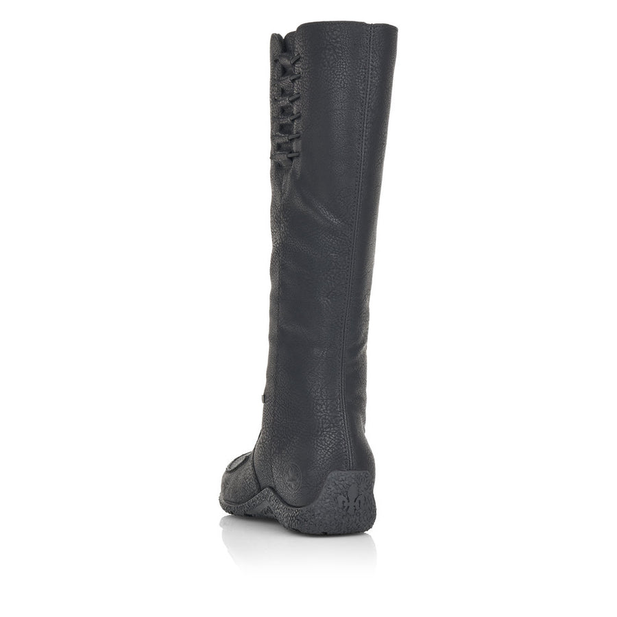 Rieker 79953 Long Boots-Black