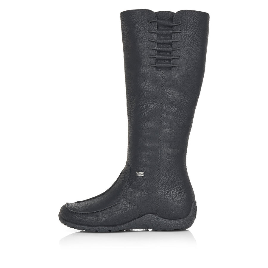 Rieker 79953 Long Boots-Black