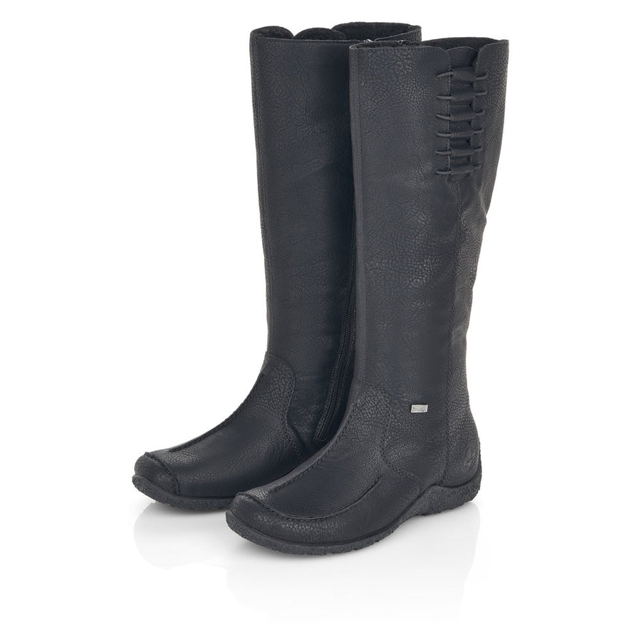 Rieker 79953 Long Boots-Black