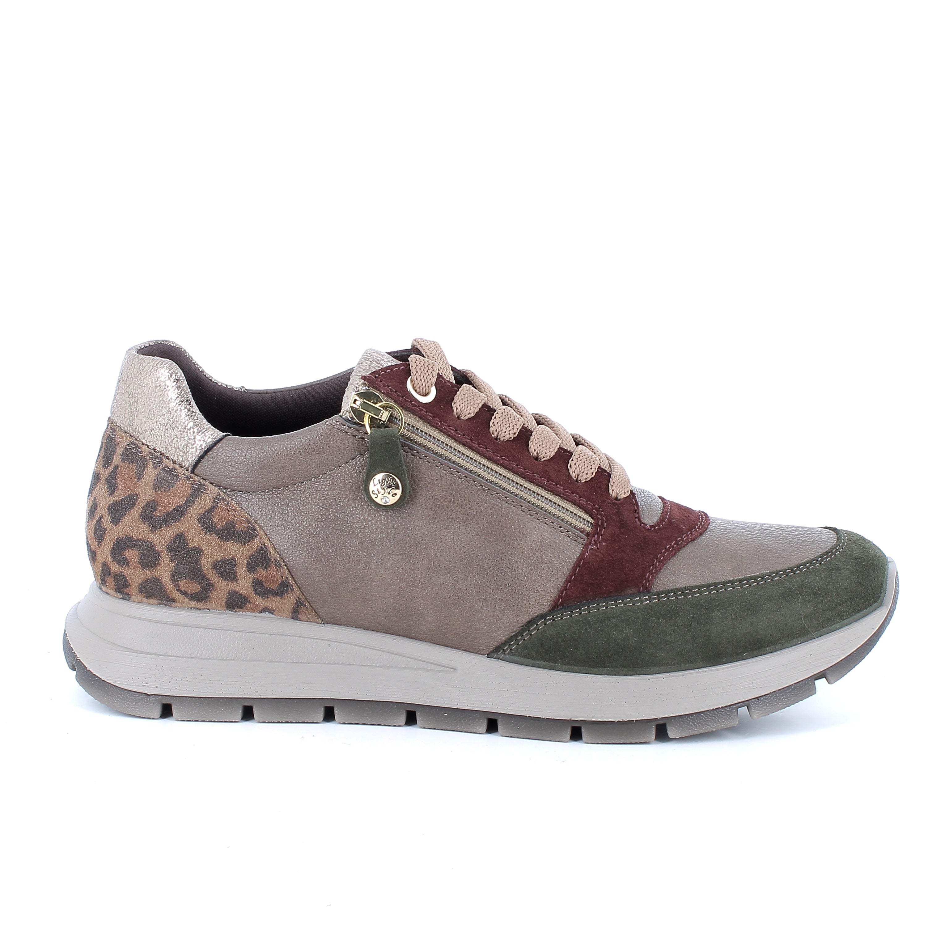 Imac 857990 Ladies' Trainer-Green Multi