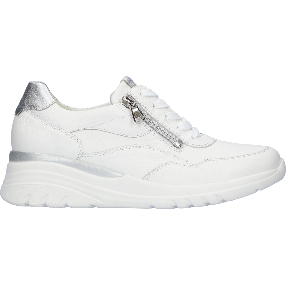 Waldlaufer 927005 Ladies' Shoe-White/Silver H