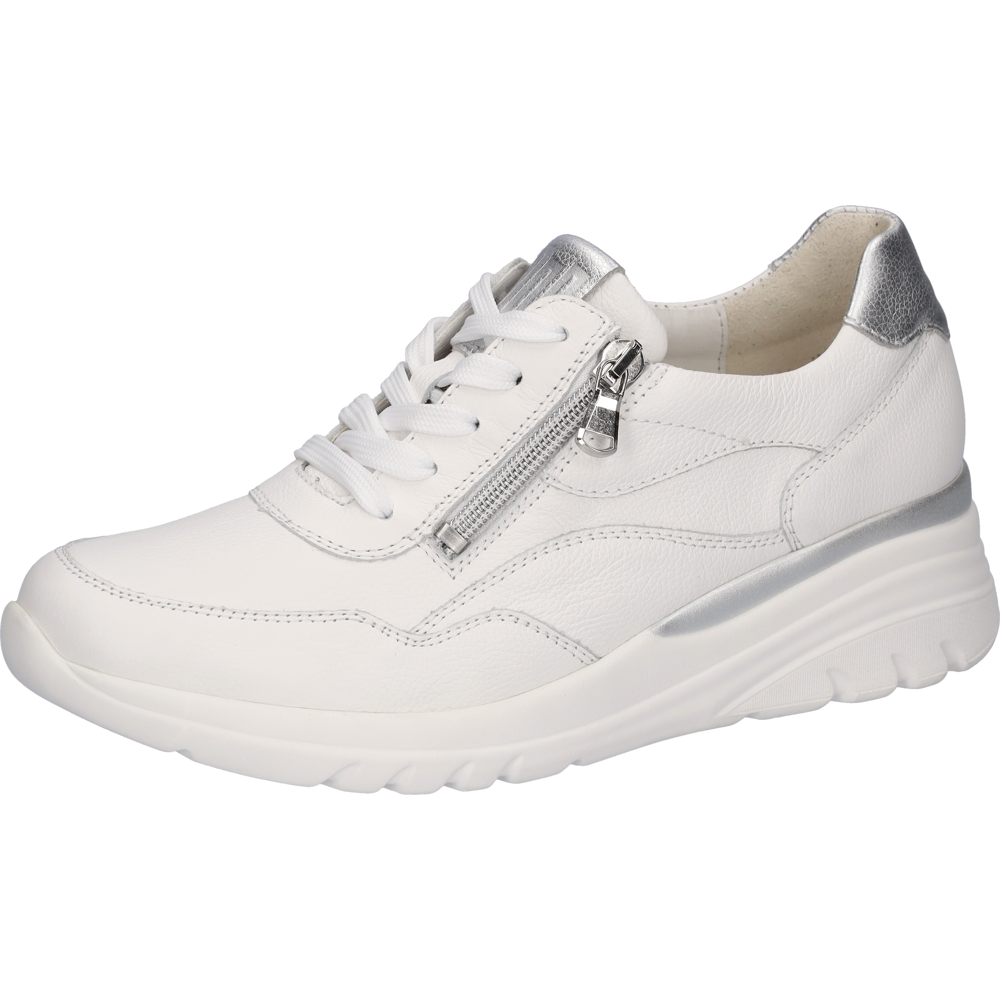 Waldlaufer 927005 Ladies' Shoe-White/Silver H