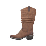 Rieker 93775 Long Boot-Tan