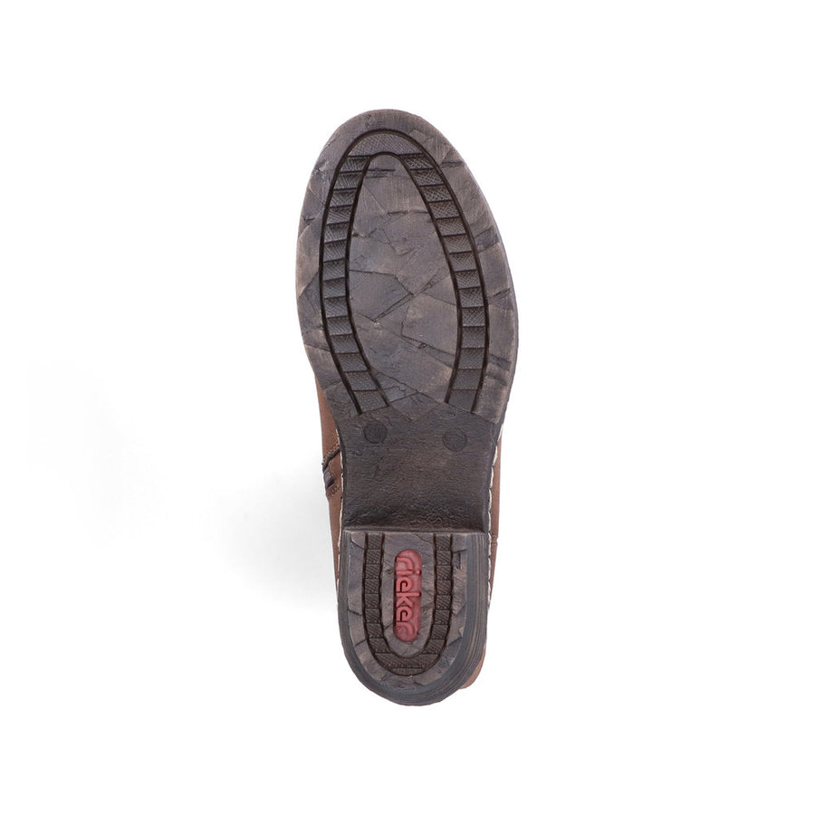 Rieker 93775 Long Boot-Tan