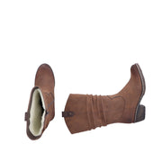 Rieker 93775 Long Boot-Tan