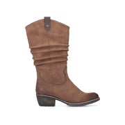 Rieker 93775 Long Boot-Tan