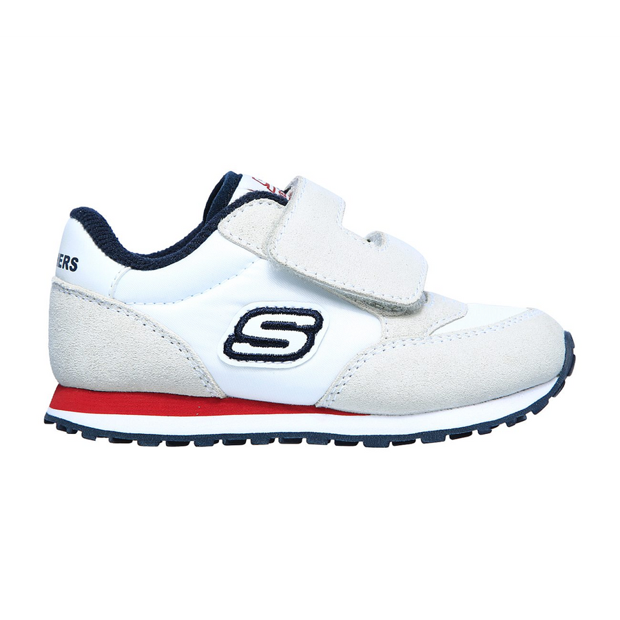 Skechers 97365 Trainer-Wht/Natural