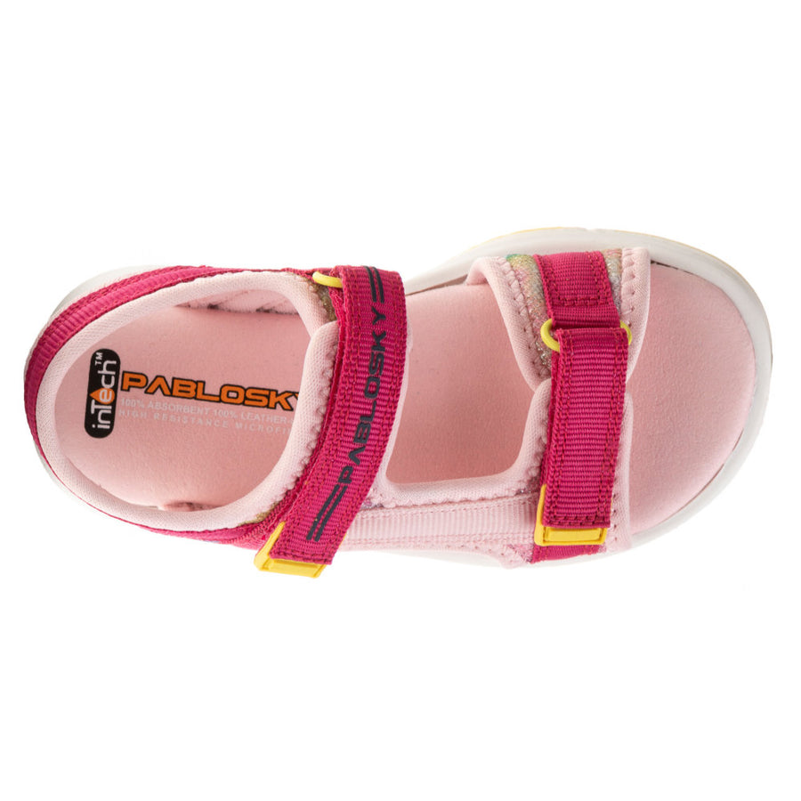 Pablosky 981781/981780 Girls Sandal-Pink Multi