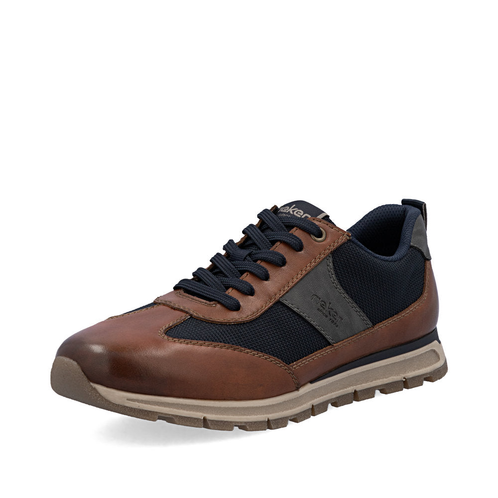 Rieker B0507-24 Men's Shoe-Tan