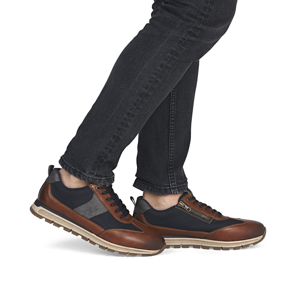 Rieker B0507-24 Men's Shoe-Tan