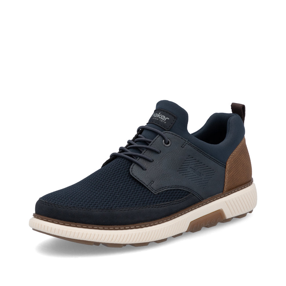 Rieker B3354-14 Men's Shoe-Navy