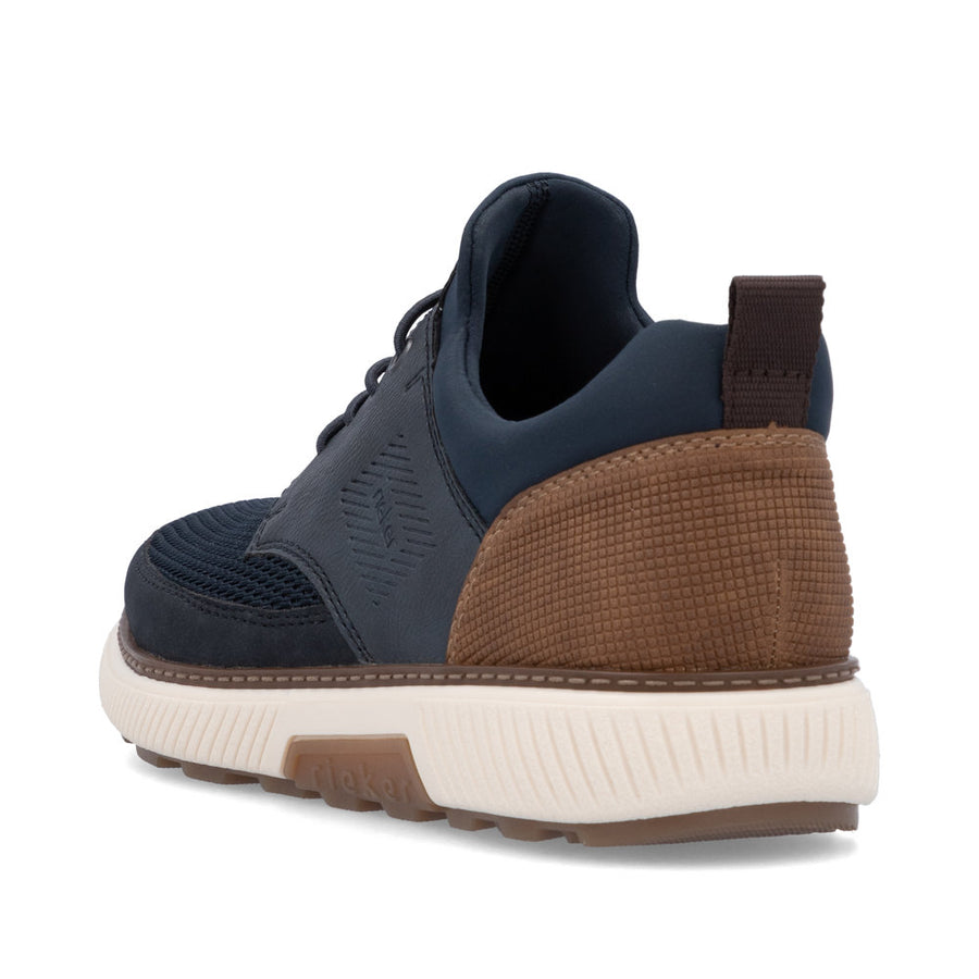 Rieker B3354-14 Men's Shoe-Navy