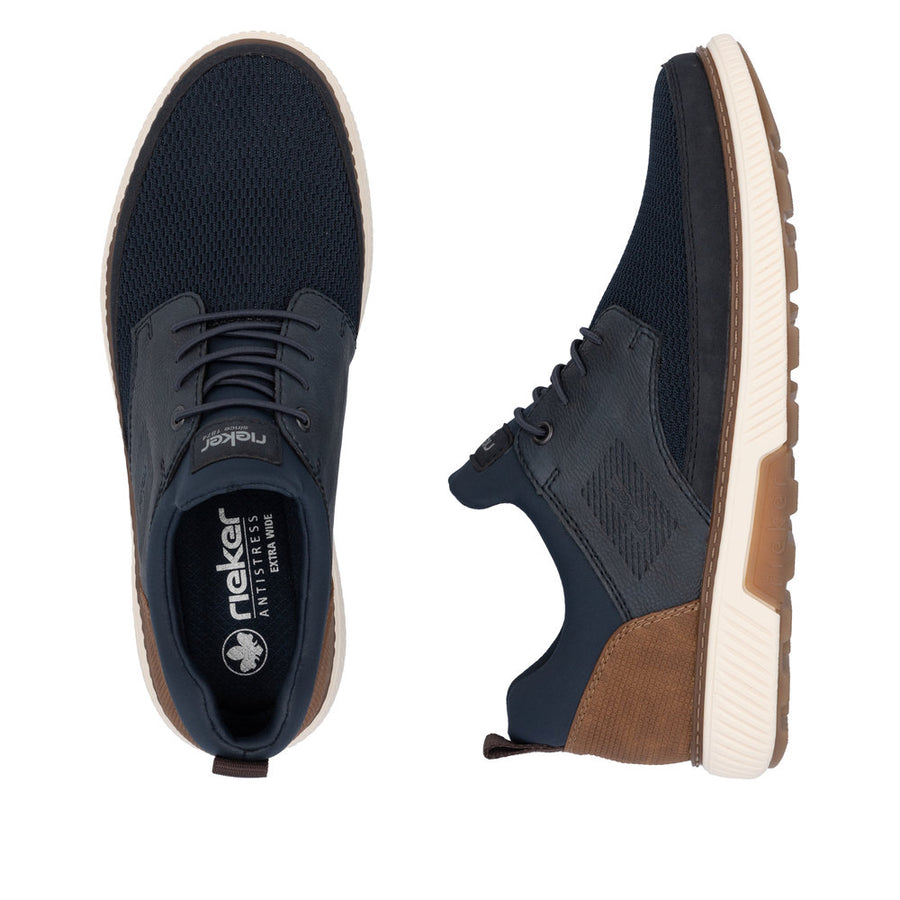 Rieker B3354-14 Men's Shoe-Navy