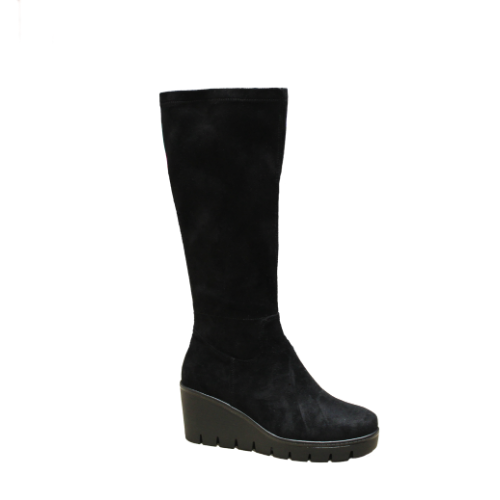 Susst Becky24 Long Boot-BLACK