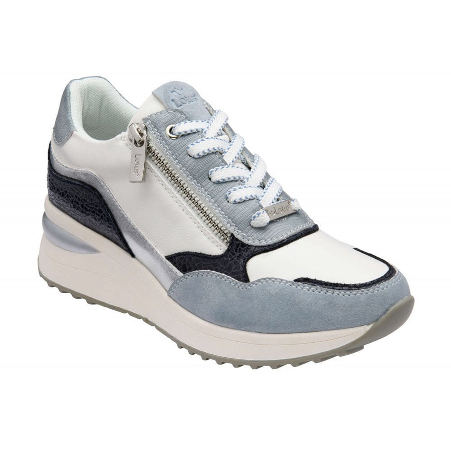 Lotus Bianchi Ladies Shoe-Blue Multi