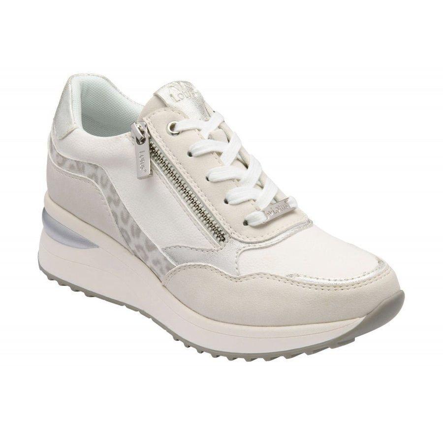 Lotus Bianchi Ladies Shoe-White Leopard