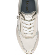 Lotus Bianchi Ladies Shoe-White Leopard