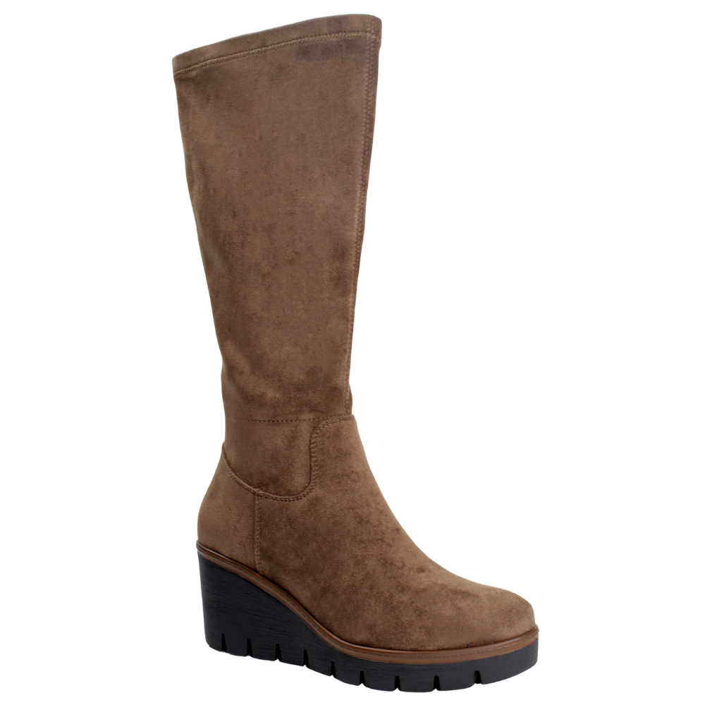 Susst Becky25 Long Boot-Dark Beige