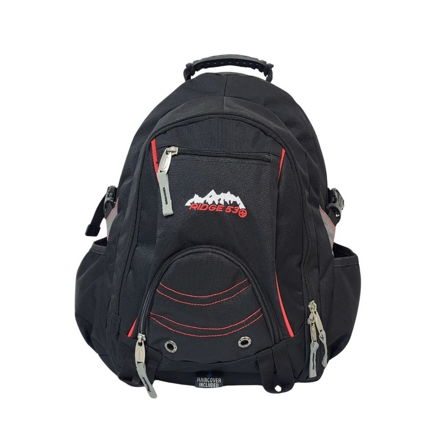 Ridge Bolton Backpack-Black/Red