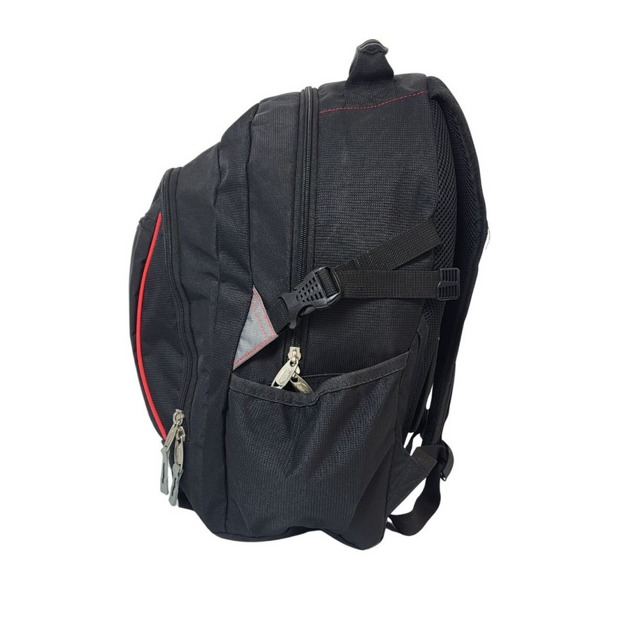 Ridge Bolton Backpack-Black/Red