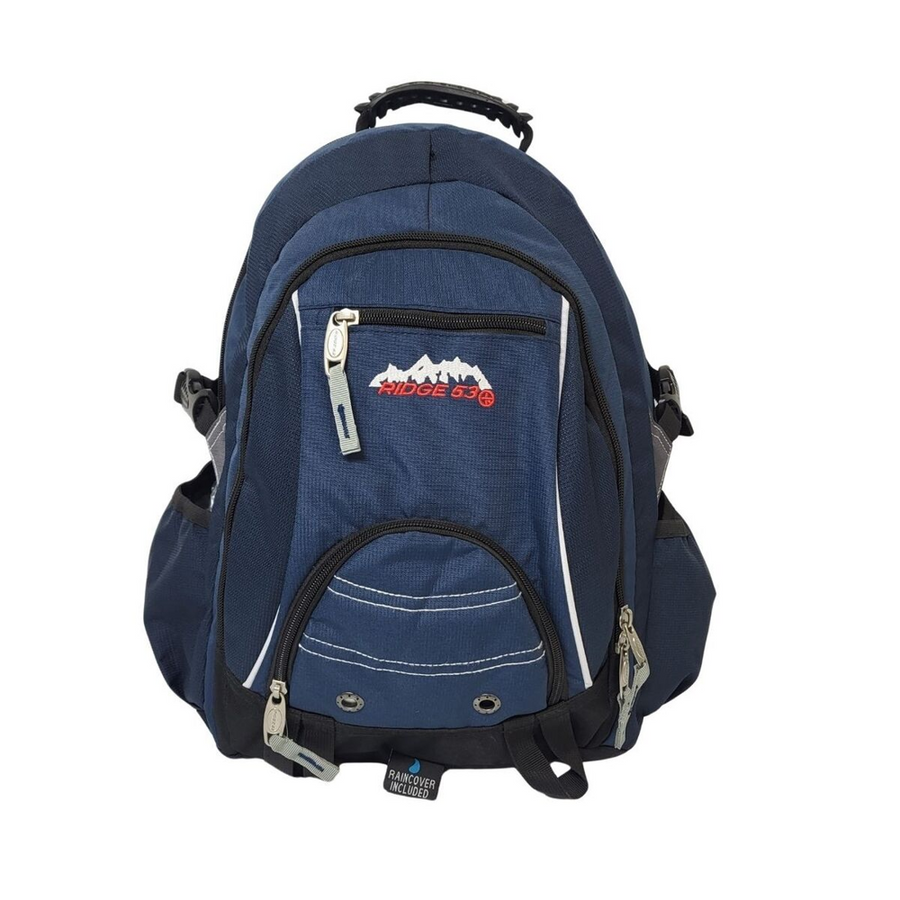 Ridge Bolton Backpack-Navy/White
