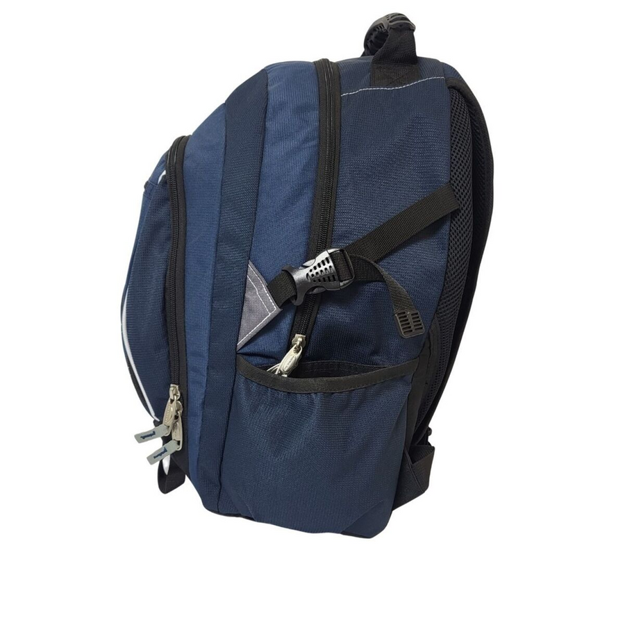 Ridge Bolton Backpack-Navy/White