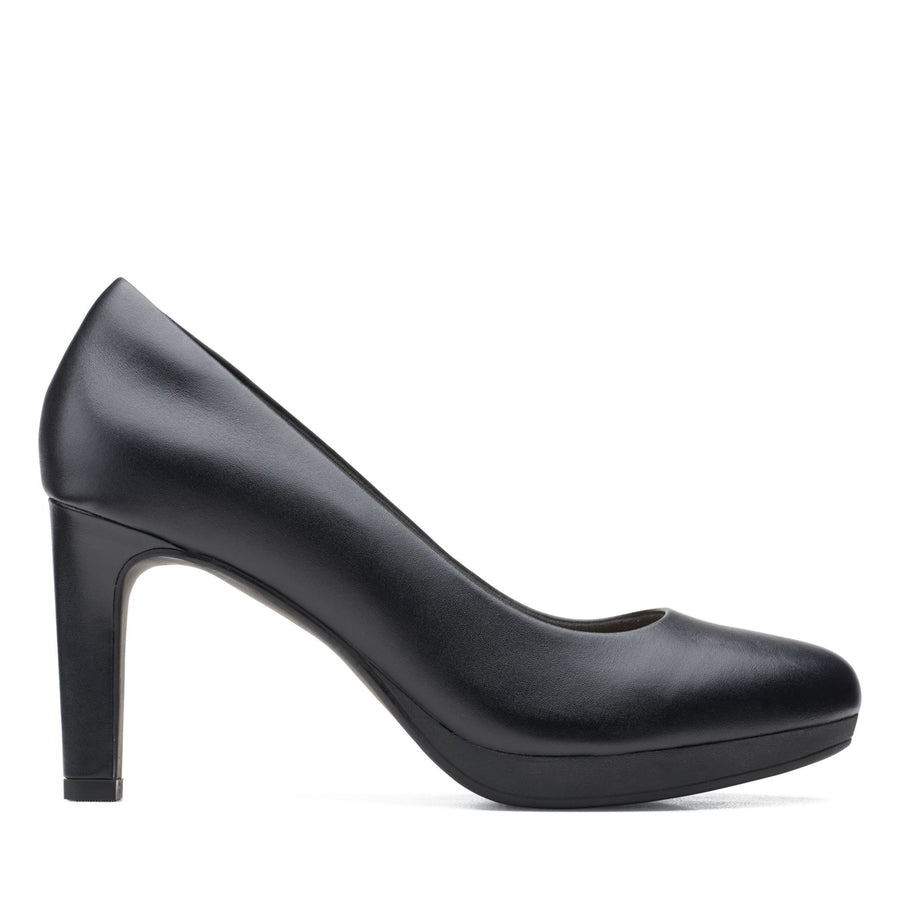 Clarks Ambyr Joy Heels-Black Lea D