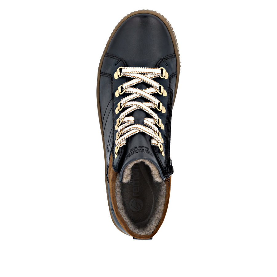 Remonte D0781 Ankle Boot-Navy