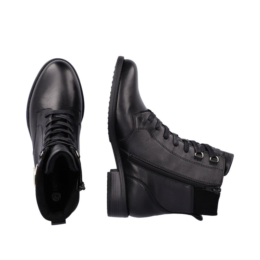 Remonte D0F76 Ankle Boots-Black