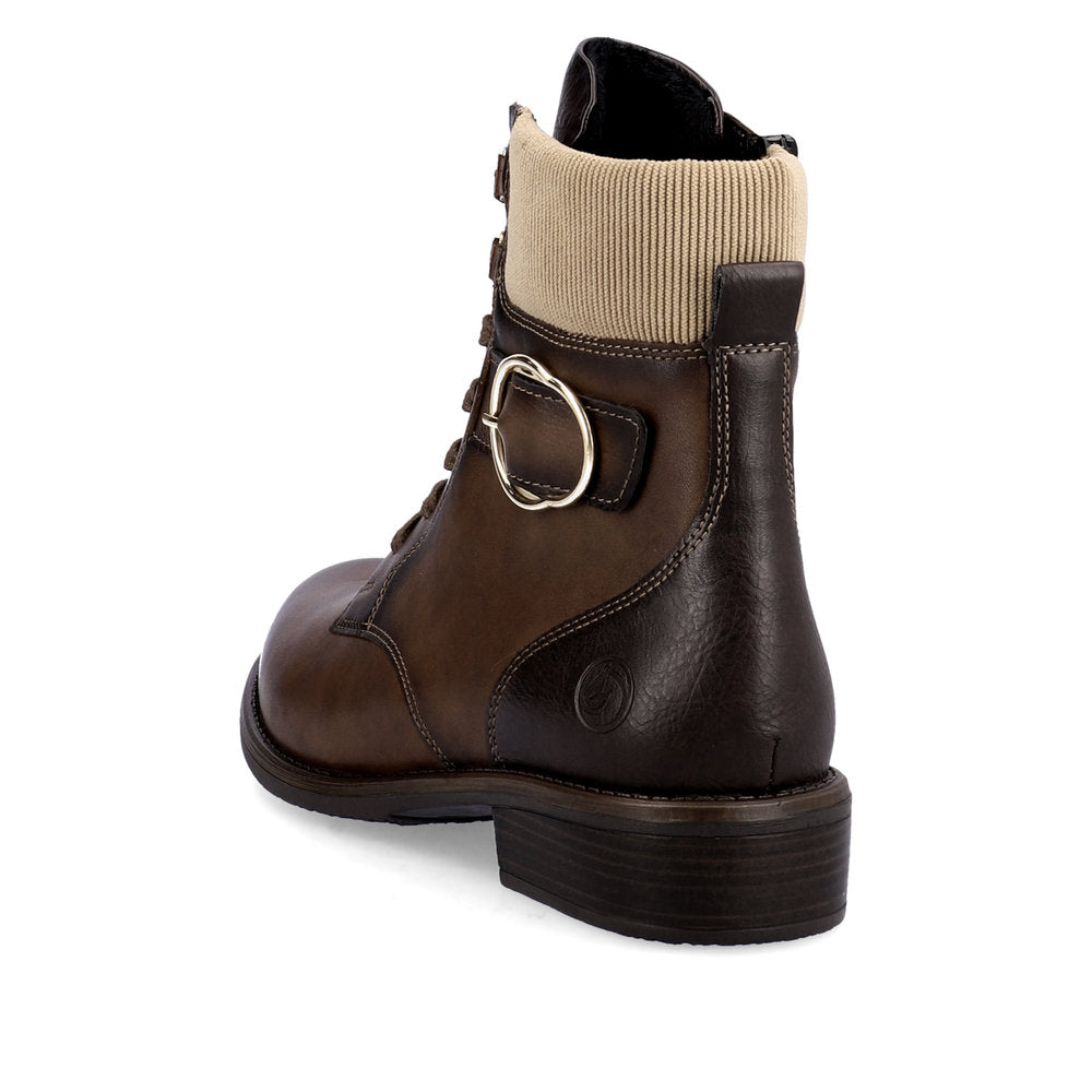 Remonte D0F76 Ankle Boots-Chestnut