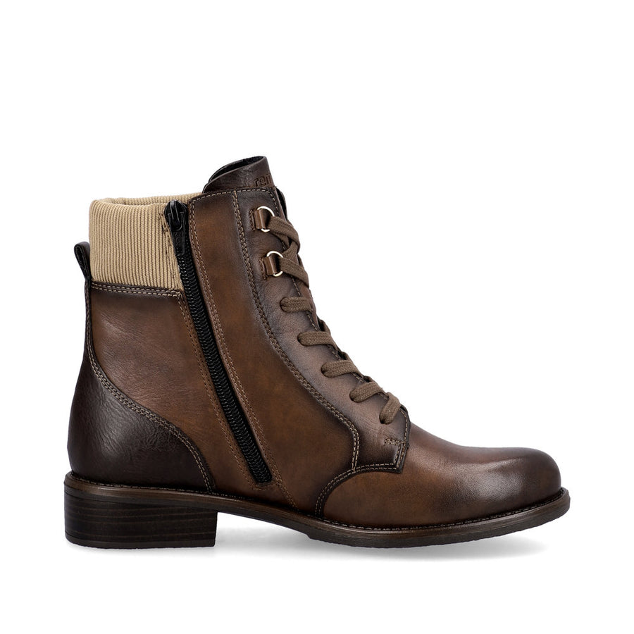 Remonte D0F76 Ankle Boots-Chestnut