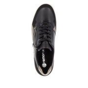 Remonte D0j04 Ladies Sneakers-Black/Bronze