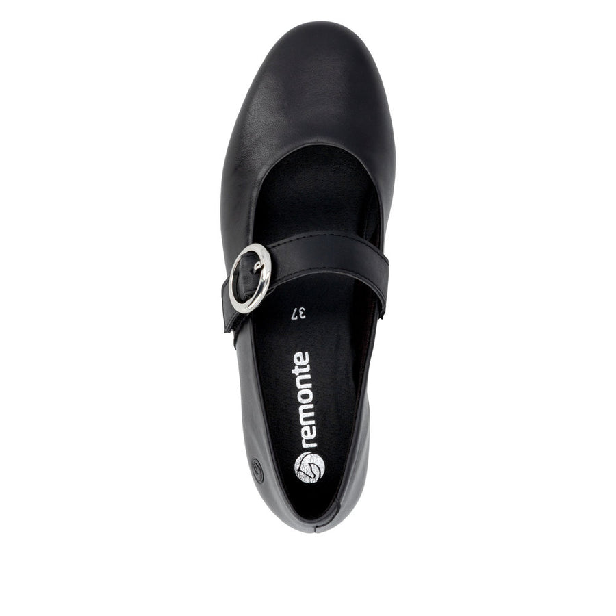 Remonte D0k14 Ladies' Shoes-Black