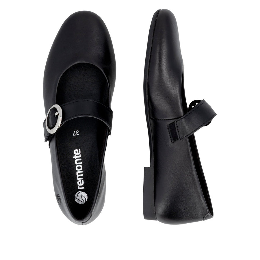 Remonte D0k14 Ladies' Shoes-Black