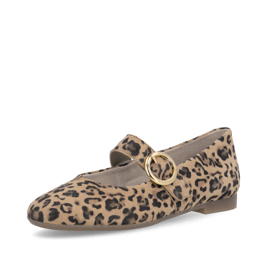 Remonte D0k14 Ladies' Shoes-Leopard