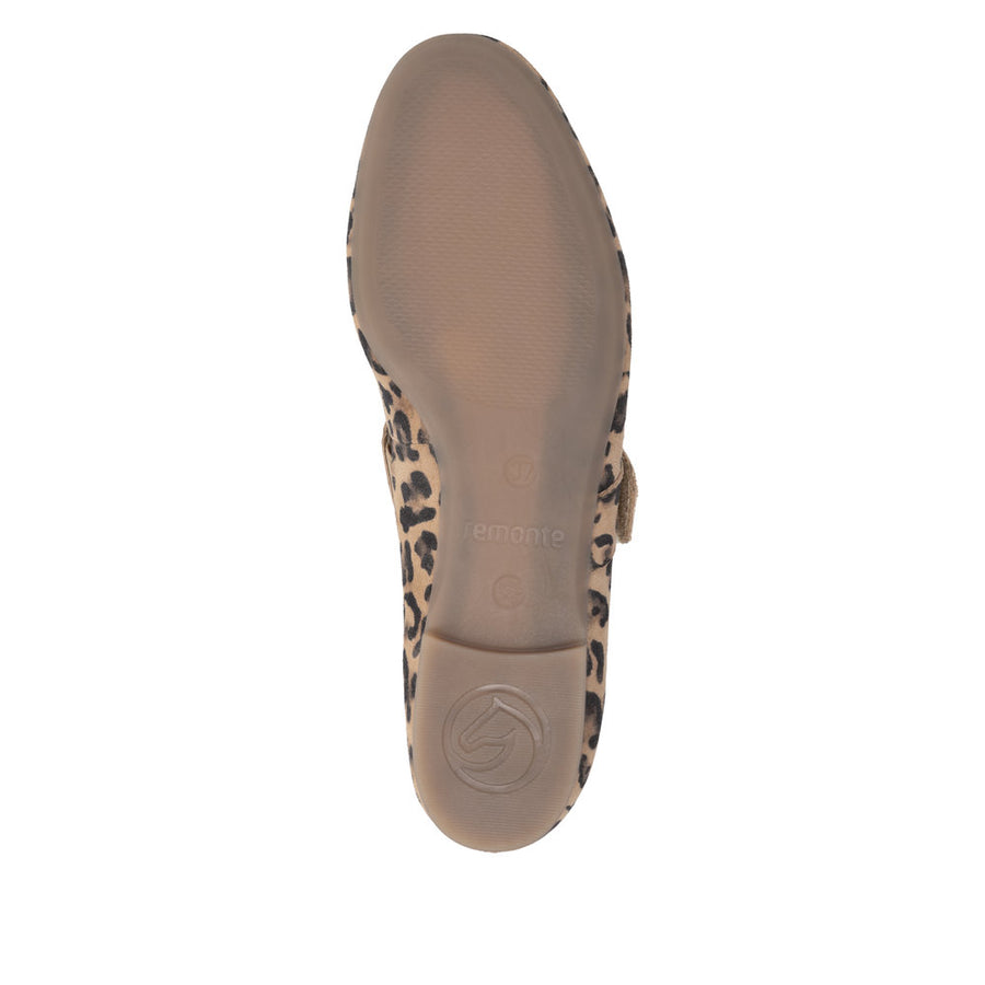 Remonte D0k14 Ladies' Shoes-Leopard