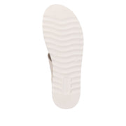 Remonte D0Q59-60 Ladies' Sandals-Beige/Gold